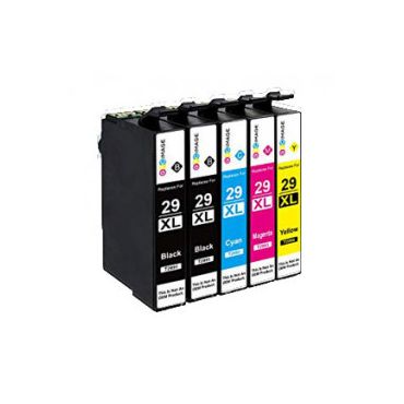 Compatible T2991/2/3/4 29XL High Capacity Printer Cartridges Combo Pack - 5 Cartridges  