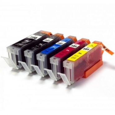 Compatible PGI 570/CLI 571 High Capacity Cartridge Combo Pack - 5 Cartridges 