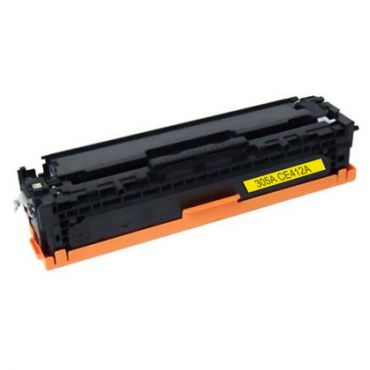 Compatible CE412x (305A) High Capacity Yellow Toner