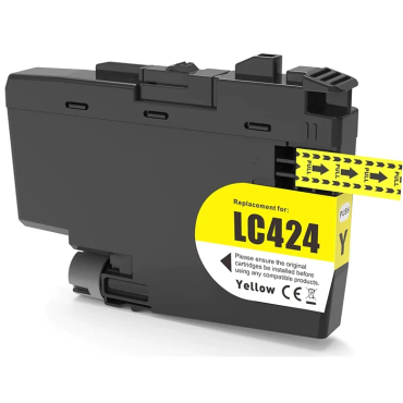 Compatible LC 424 High Capacity Yellow Cartridge