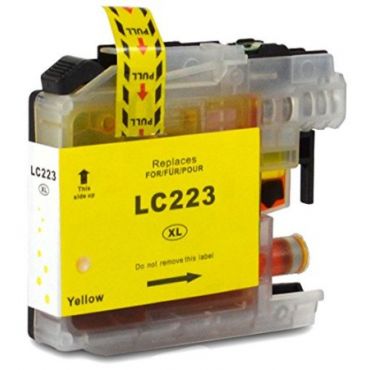 Compatible LC 223 High Capacity Yellow Cartridge