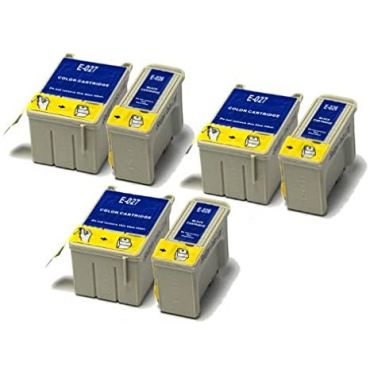 Compatible T026 & T027 High Capacity Printer Cartridges - 10 Cartridges 